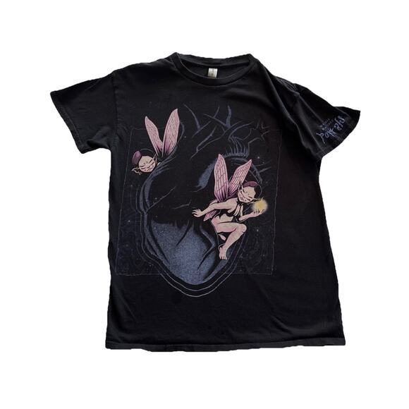 Melanie Martinez Portals Faries T-shirt Medium Short Sleeve Black Retro Grunge - Picture 1 of 5